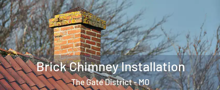 Brick Chimney Installation The Gate District - MO