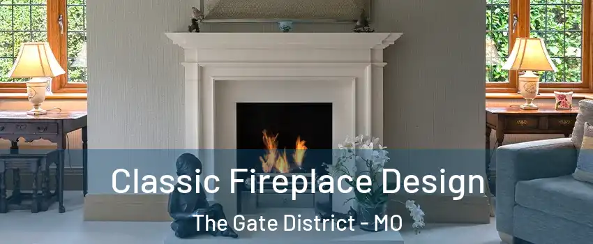 Classic Fireplace Design The Gate District - MO