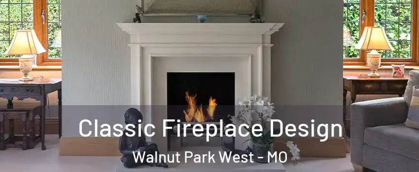 Classic Fireplace Design Walnut Park West - MO