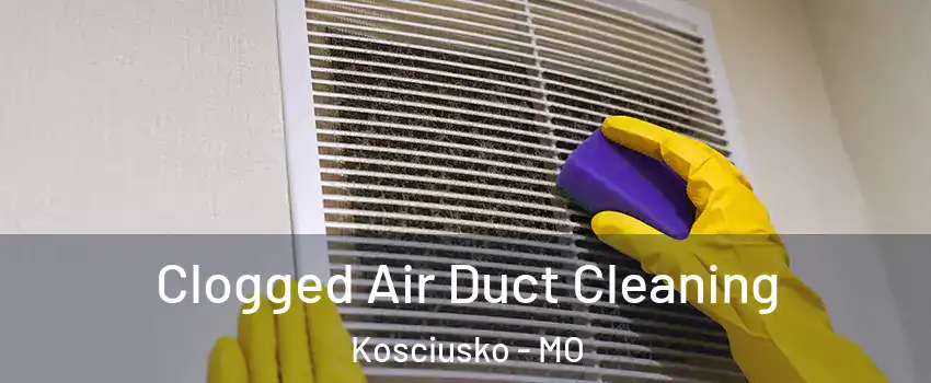 Clogged Air Duct Cleaning Kosciusko - MO