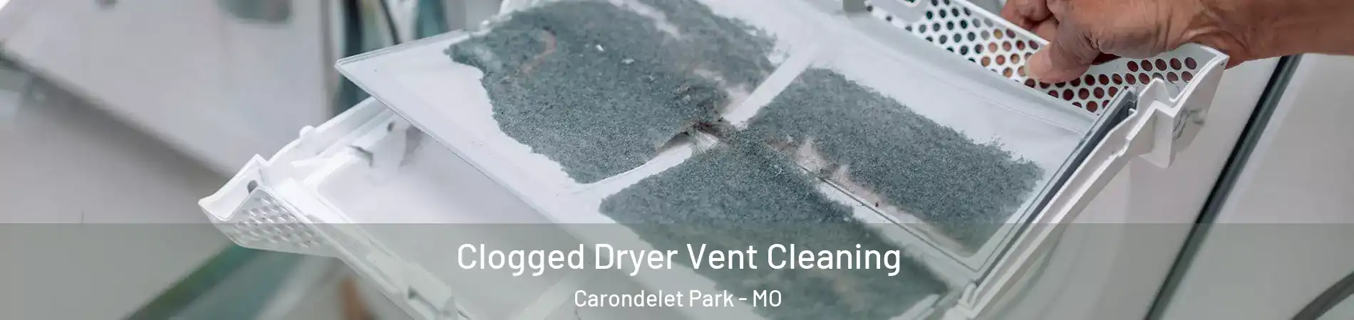 Clogged Dryer Vent Cleaning Carondelet Park - MO