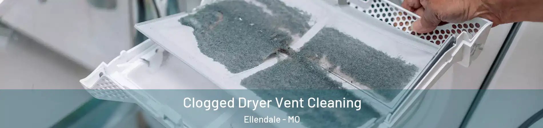 Clogged Dryer Vent Cleaning Ellendale - MO