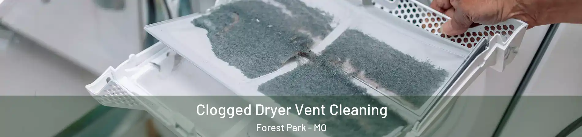 Clogged Dryer Vent Cleaning Forest Park - MO