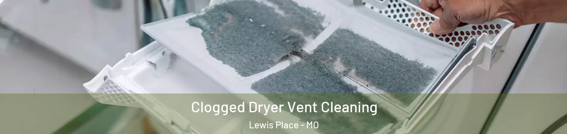 Clogged Dryer Vent Cleaning Lewis Place - MO