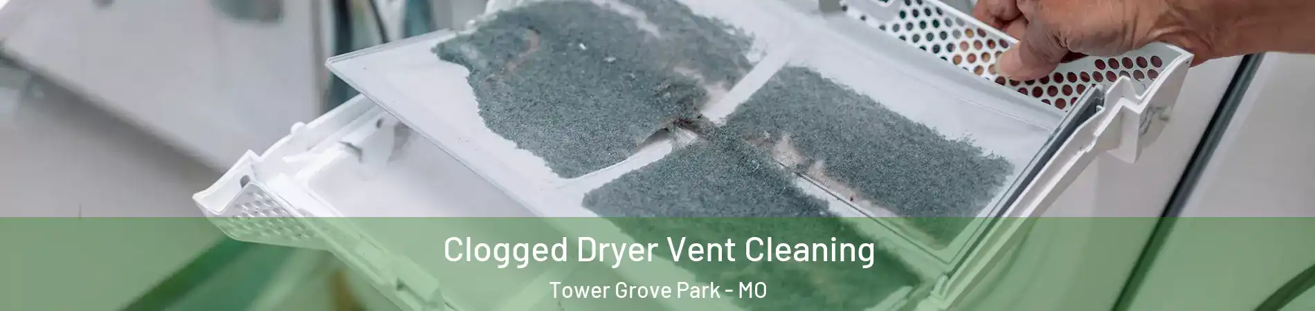 Clogged Dryer Vent Cleaning Tower Grove Park - MO