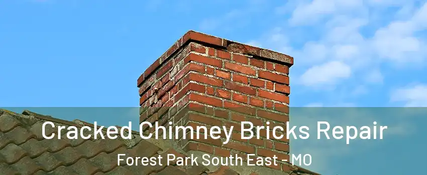 Cracked Chimney Bricks Repair Forest Park South East - MO