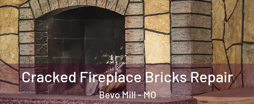 Cracked Fireplace Bricks Repair Bevo Mill - MO