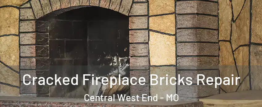 Cracked Fireplace Bricks Repair Central West End - MO