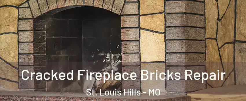 Cracked Fireplace Bricks Repair St. Louis Hills - MO