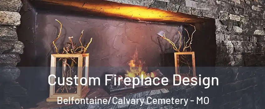 Custom Fireplace Design Belfontaine/Calvary Cemetery - MO