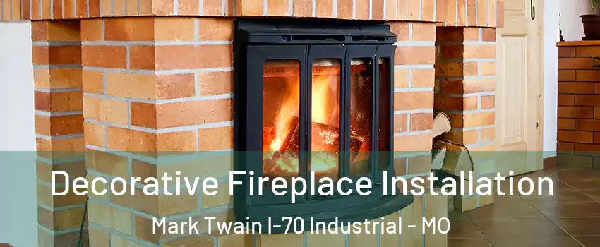 Decorative Fireplace Installation Mark Twain I-70 Industrial - MO