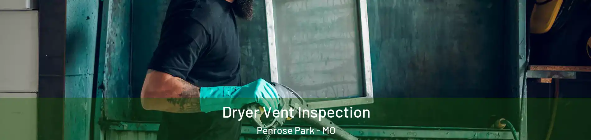 Dryer Vent Inspection Penrose Park - MO