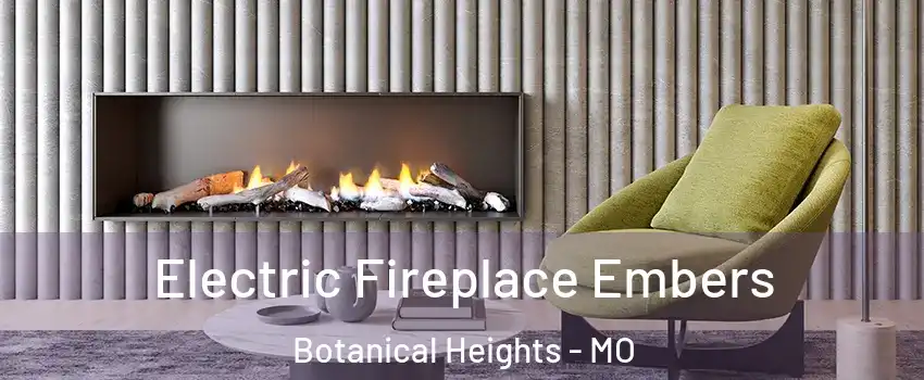 Electric Fireplace Embers Botanical Heights - MO