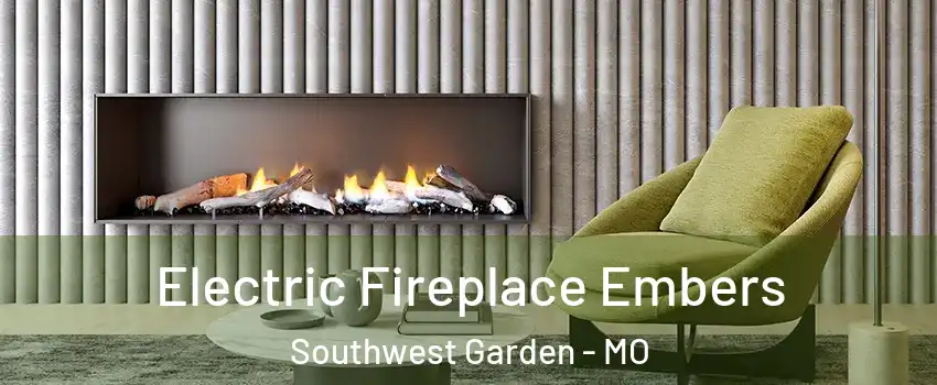 Electric Fireplace Embers Southwest Garden - MO
