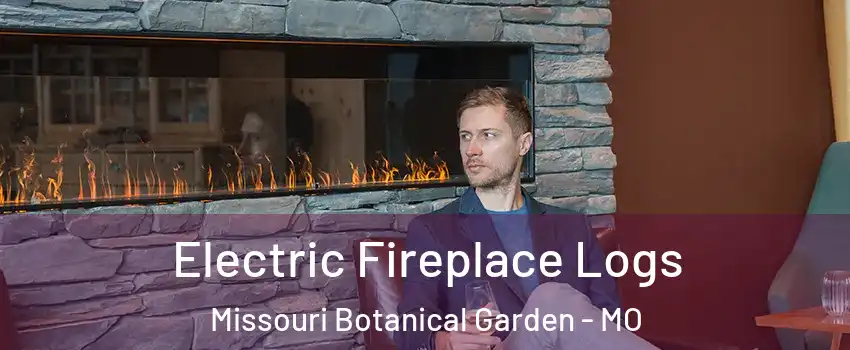 Electric Fireplace Logs Missouri Botanical Garden - MO