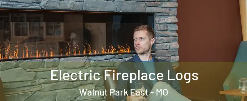 Electric Fireplace Logs Walnut Park East - MO