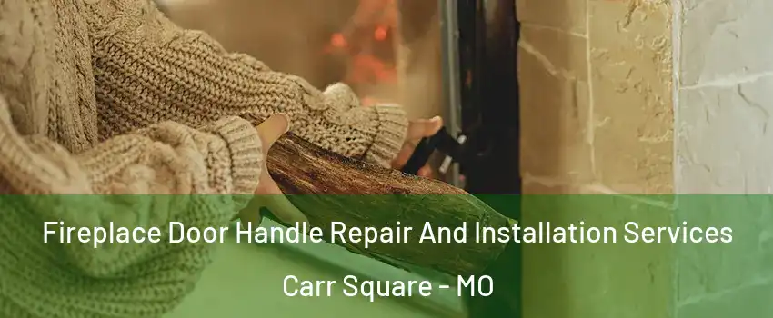 Fireplace Door Handle Repair And Installation Services Carr Square - MO