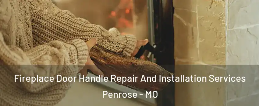Fireplace Door Handle Repair And Installation Services Penrose - MO