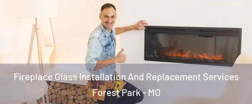Fireplace Glass Installation And Replacement Services Forest Park - MO