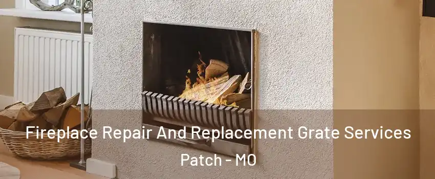 Fireplace Repair And Replacement Grate Services Patch - MO