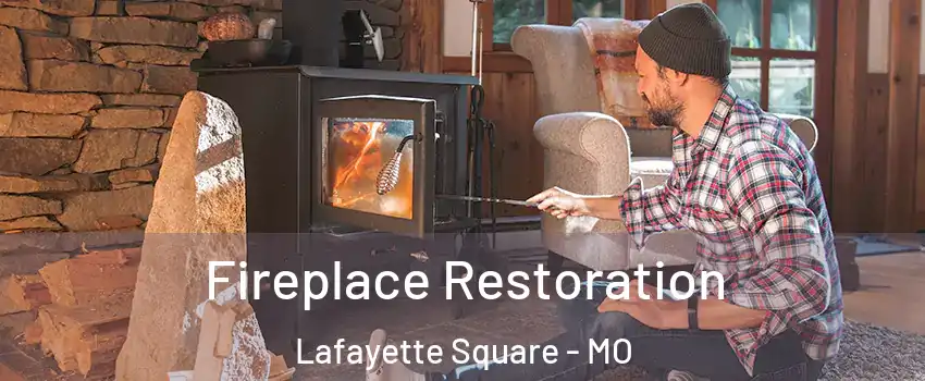 Fireplace Restoration Lafayette Square - MO