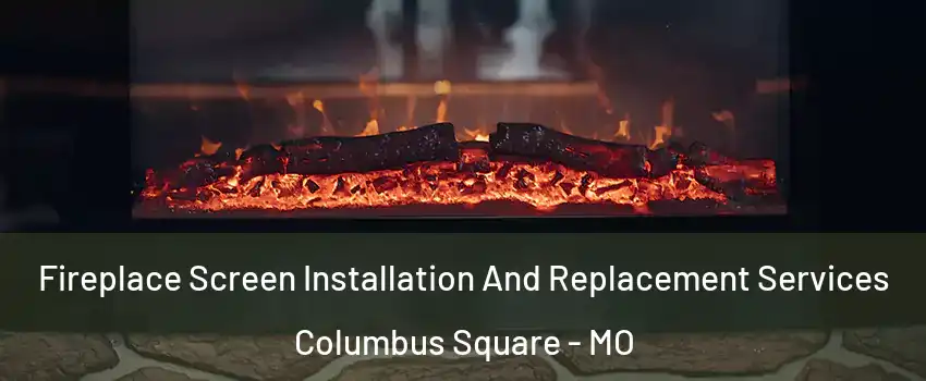 Fireplace Screen Installation And Replacement Services Columbus Square - MO