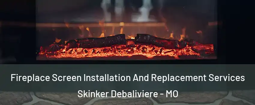Fireplace Screen Installation And Replacement Services Skinker Debaliviere - MO
