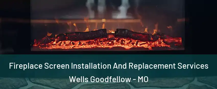 Fireplace Screen Installation And Replacement Services Wells Goodfellow - MO