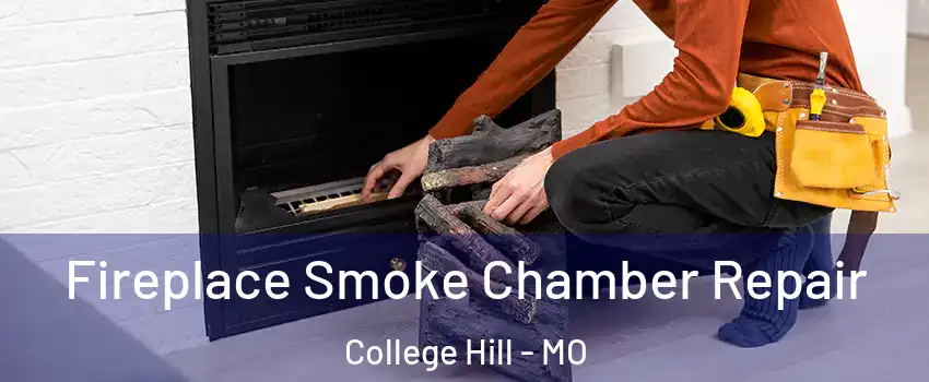 Fireplace Smoke Chamber Repair College Hill - MO