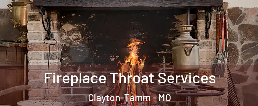 Fireplace Throat Services Clayton-Tamm - MO