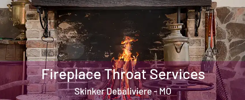 Fireplace Throat Services Skinker Debaliviere - MO
