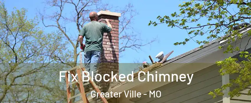 Fix Blocked Chimney Greater Ville - MO