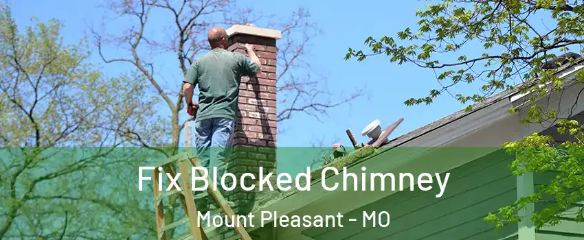 Fix Blocked Chimney Mount Pleasant - MO