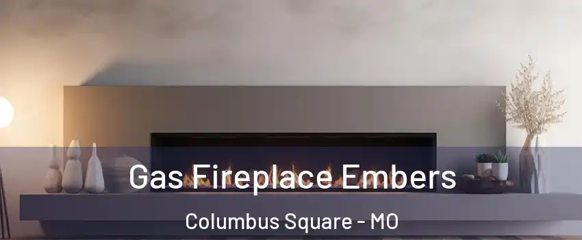 Gas Fireplace Embers Columbus Square - MO