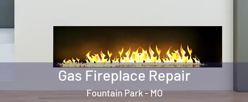 Gas Fireplace Repair Fountain Park - MO