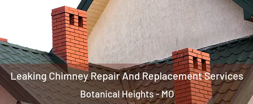 Leaking Chimney Repair And Replacement Services Botanical Heights - MO