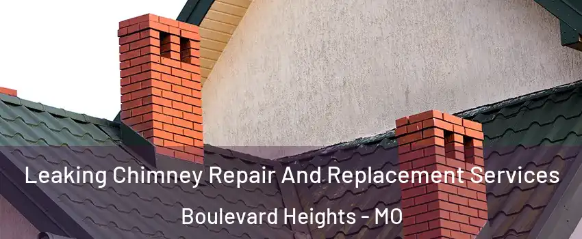Leaking Chimney Repair And Replacement Services Boulevard Heights - MO