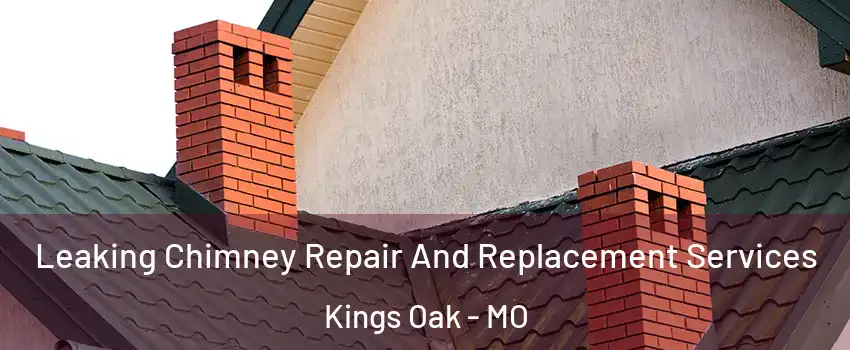 Leaking Chimney Repair And Replacement Services Kings Oak - MO
