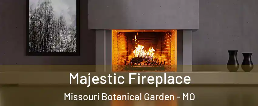 Majestic Fireplace Missouri Botanical Garden - MO