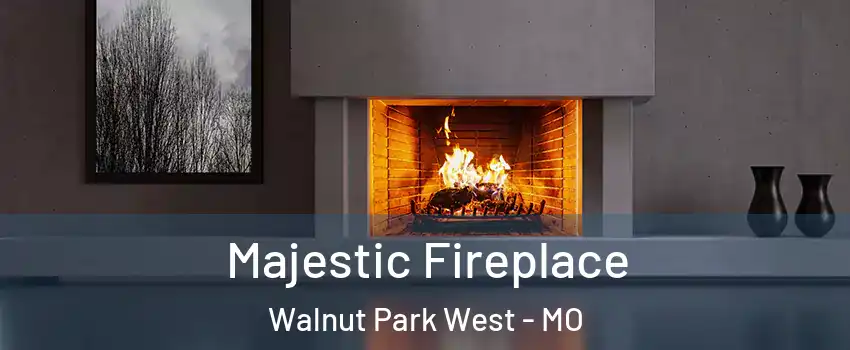 Majestic Fireplace Walnut Park West - MO