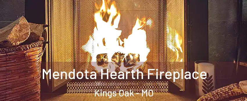 Mendota Hearth Fireplace Kings Oak - MO
