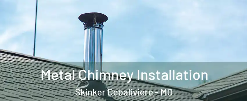 Metal Chimney Installation Skinker Debaliviere - MO