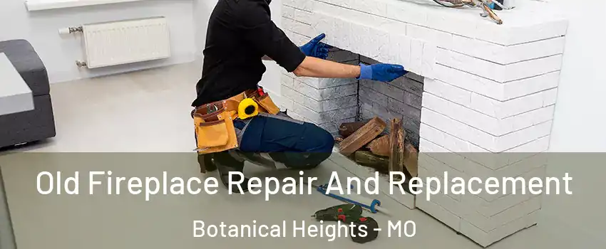 Old Fireplace Repair And Replacement Botanical Heights - MO