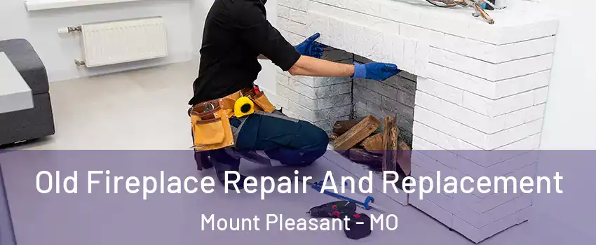 Old Fireplace Repair And Replacement Mount Pleasant - MO