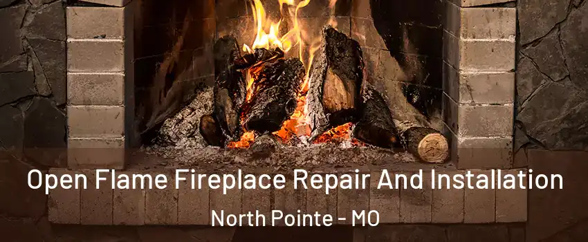Open Flame Fireplace Repair And Installation North Pointe - MO