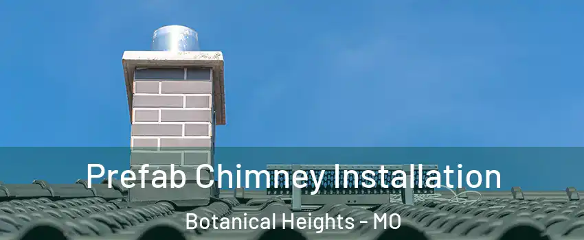 Prefab Chimney Installation Botanical Heights - MO