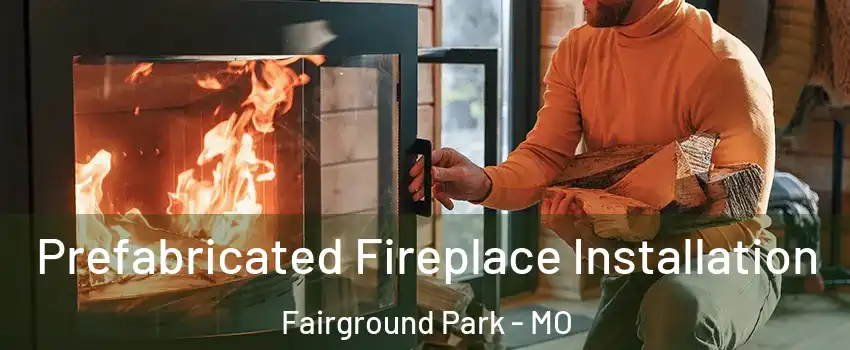 Prefabricated Fireplace Installation Fairground Park - MO
