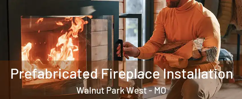 Prefabricated Fireplace Installation Walnut Park West - MO