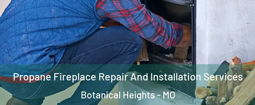 Propane Fireplace Repair And Installation Services Botanical Heights - MO