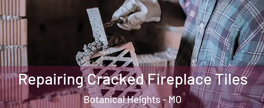 Repairing Cracked Fireplace Tiles Botanical Heights - MO